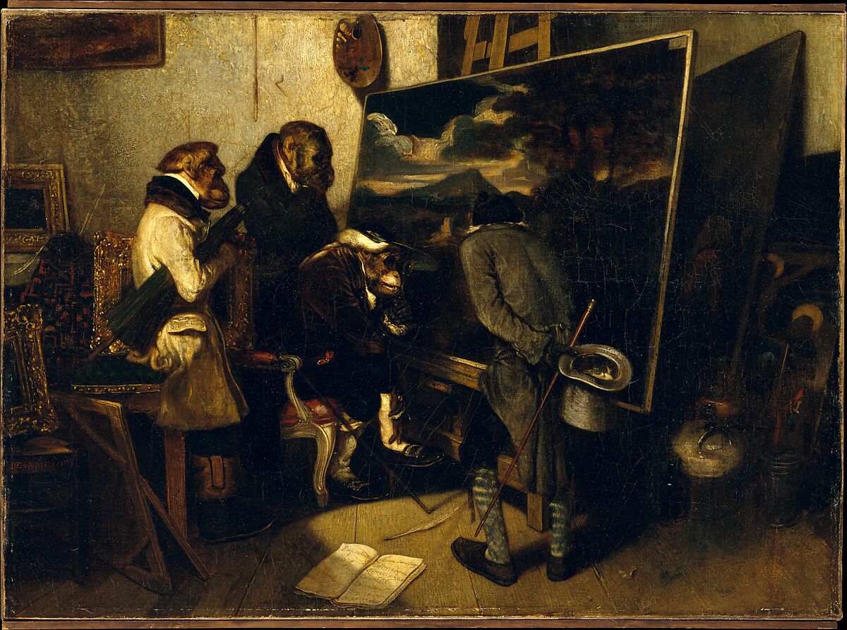 The Experts, Alexandre-Gabriel Decamps  French, Oil on canvas