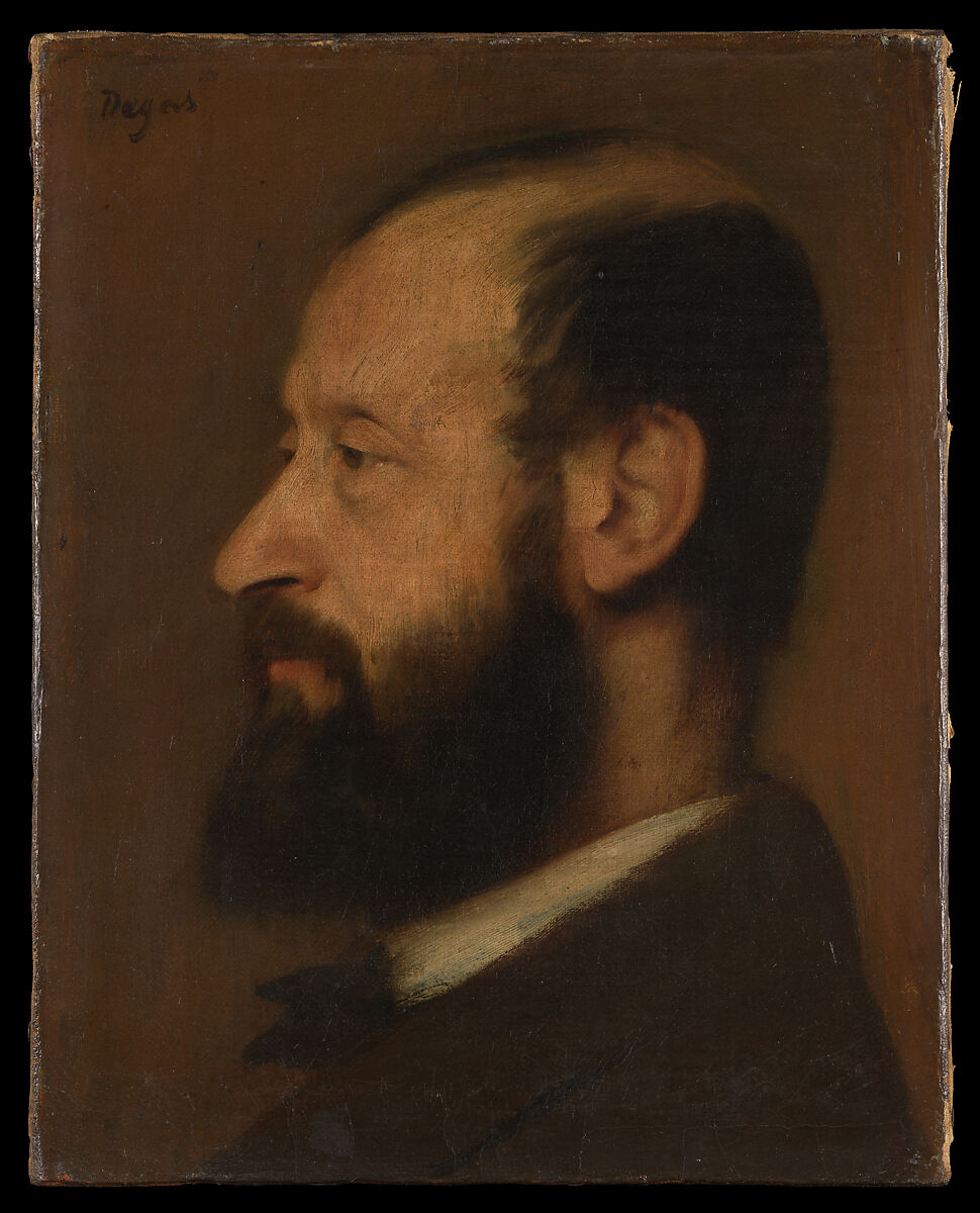 Joseph-Henri Altès (1826–1895), Edgar Degas (French, Paris 1834–1917 Paris), Oil on canvas 