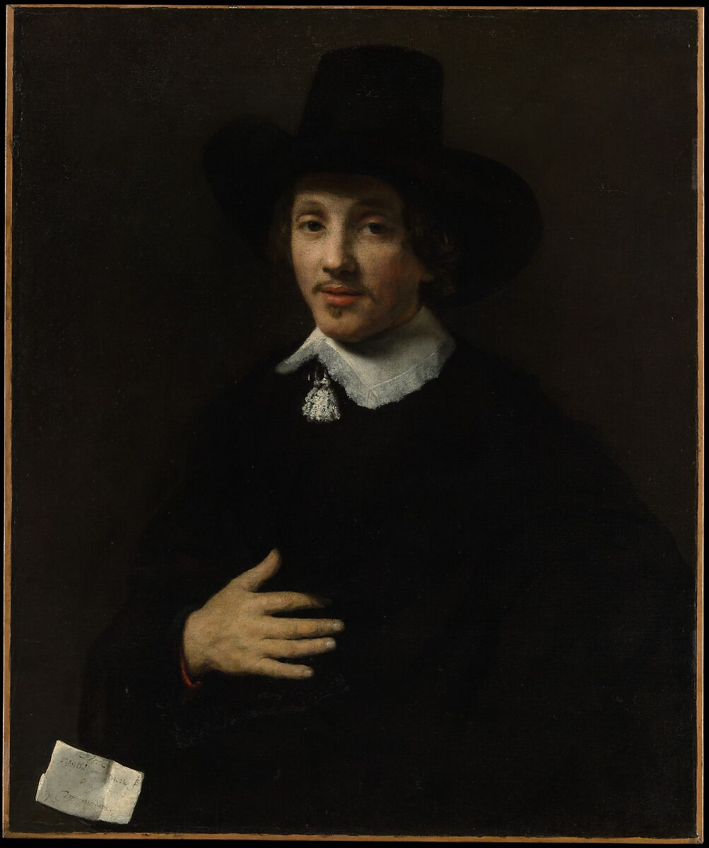 Portrait of a Man (Self-Portrait?), Willem Drost (Dutch, Amsterdam 1633–1659 Venice), Oil on canvas 