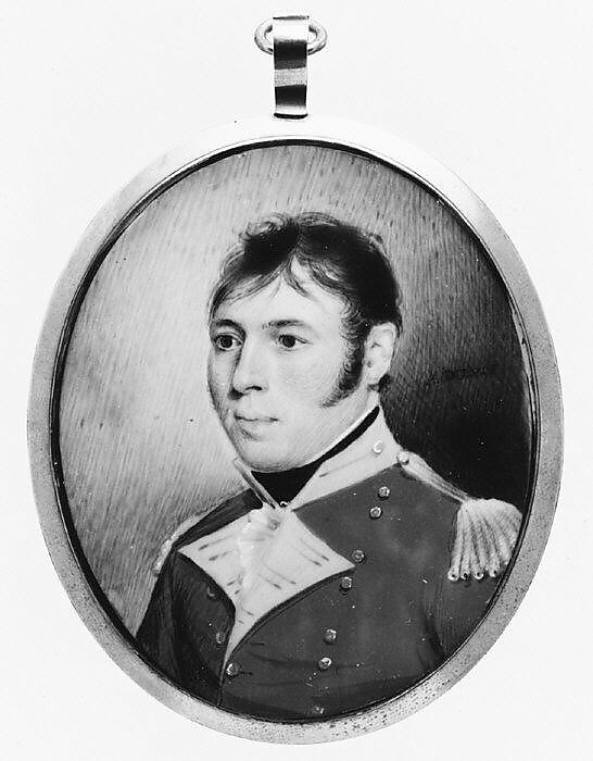 Portrait of an Officer, Andrew Dunn (Irish, active ca. 1800–1820), Ivory 