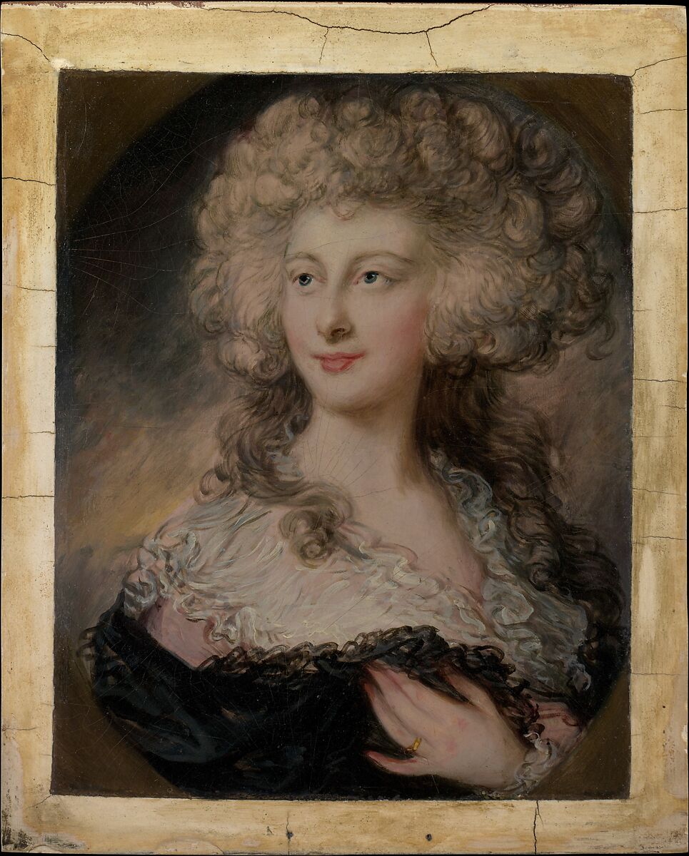 Anne Elizabeth Cholmley (1769–1788), Later Lady Mulgrave, Gainsborough Dupont (British, Sudbury, Suffolk 1754–1797 London), Oil on wood 