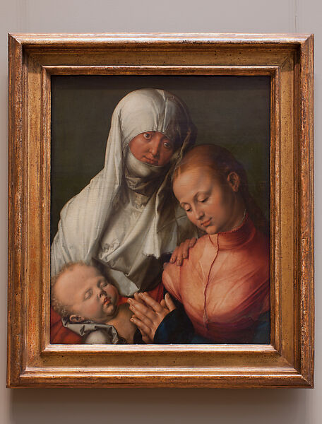 Virgin and Child with Saint Anne, Albrecht Dürer (German, Nuremberg 1471–1528 Nuremberg), Oil on linden