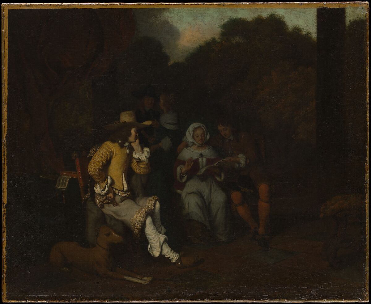 A Musical Party, Gerbrand van den Eeckhout (Dutch, Amsterdam 1621–1674 Amsterdam), Oil on canvas 