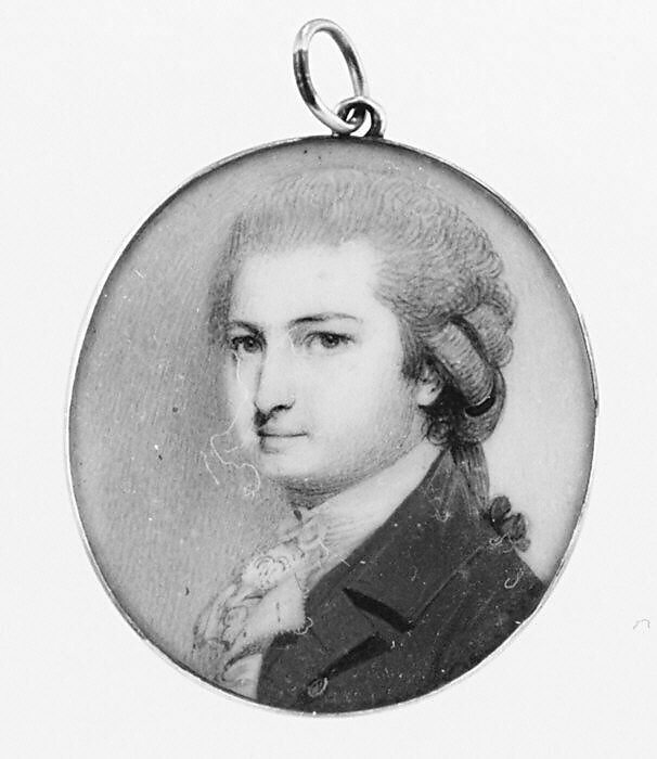 Portrait of a Man, George Engleheart (British, Kew 1750–1829 Blackheath), Ivory 