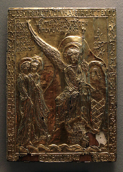 The Crucifixion; The Last Judgment, Jan van Eyck (Netherlandish, Maaseik ca. 1390–1441 Bruges), Oil on canvas, transferred from wood