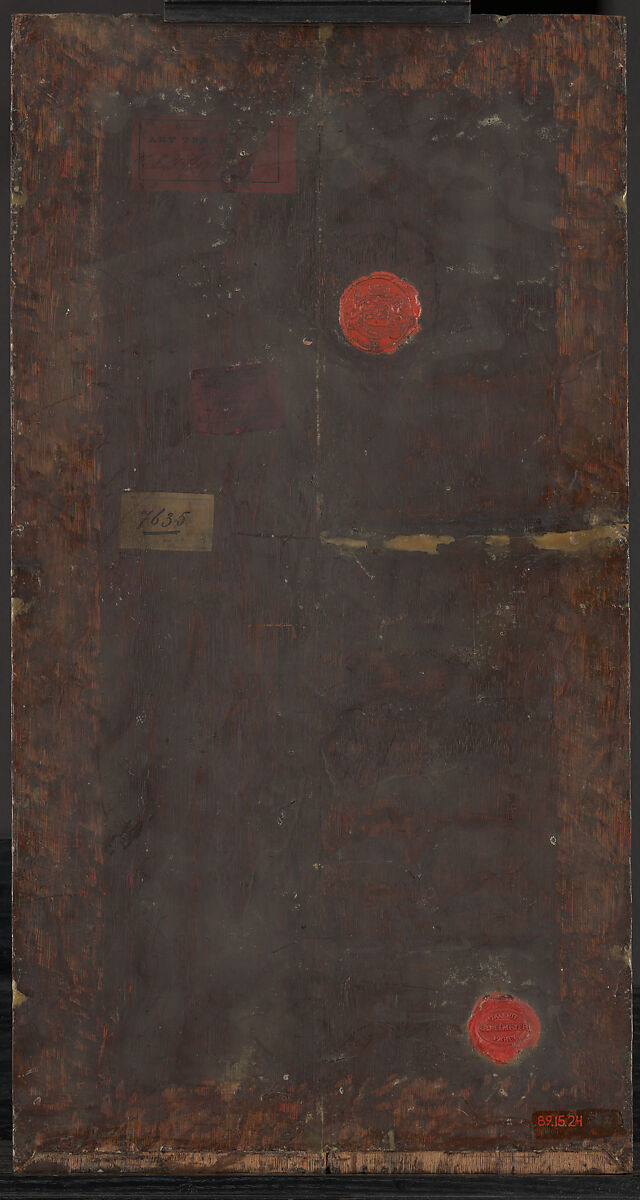 Virgin and Child in a Niche, Workshop of Jan van Eyck (Netherlandish, Maaseik ca. 1390–1441 Bruges), Oil on wood