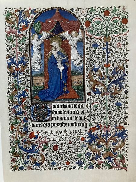 Virgin and Child in a Niche, Workshop of Jan van Eyck (Netherlandish, Maaseik ca. 1390–1441 Bruges), Oil on wood