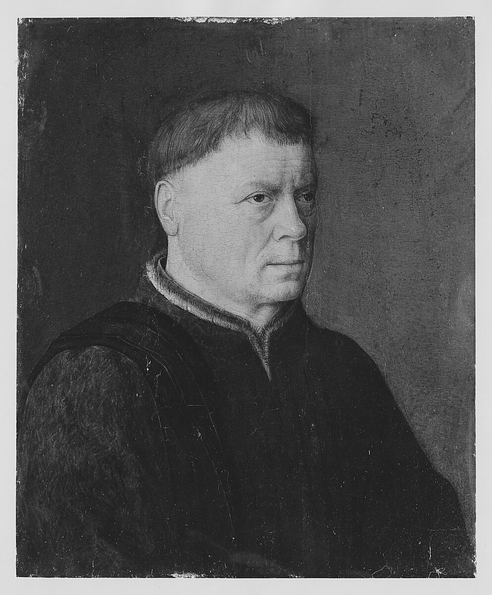 A Donor Presented by a Saint, Dieric Bouts (Netherlandish, Haarlem, active by 1457–died 1475), Oil on wood