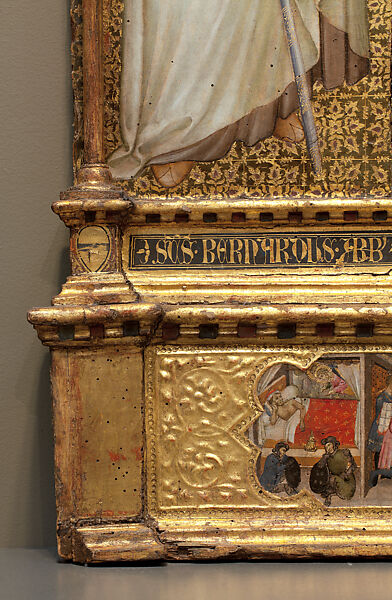 The Coronation of the Virgin, and Saints, Giovanni di Tano Fei (Italian, Florentine, active 1384–1405), Tempera on wood, gold ground