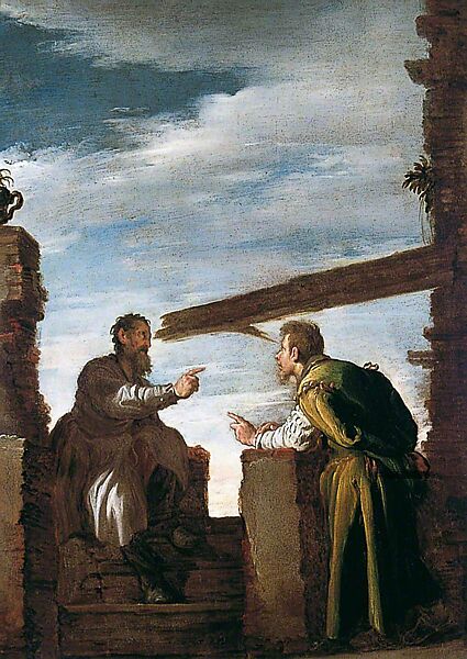 The Parable of the Mote and the Beam, Domenico Fetti (Italian, Rome (?) 1591/92–1623 Venice), Oil on wood