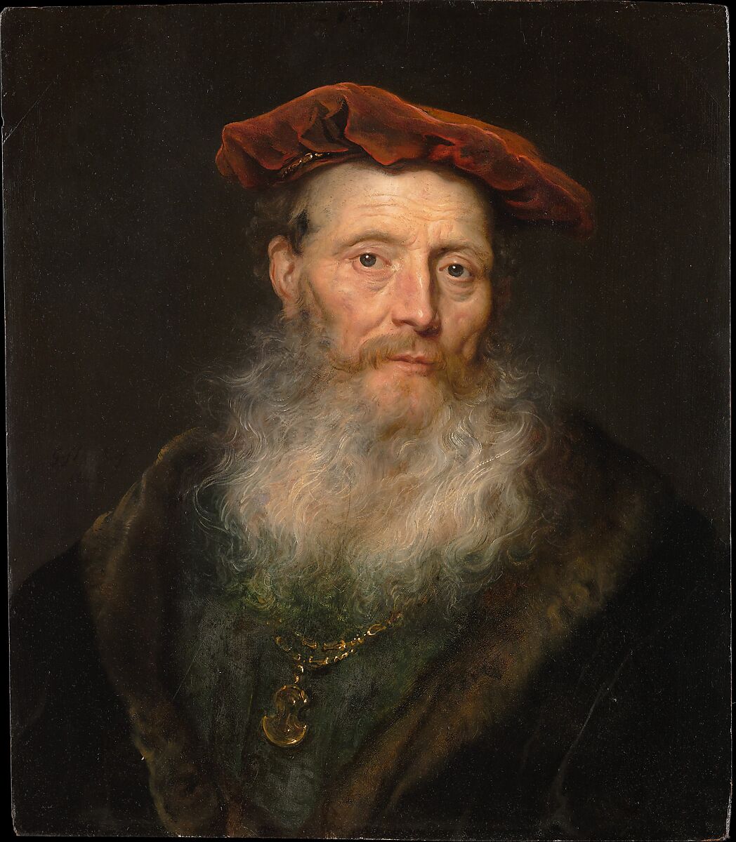 Govert Flinck | Bearded Man with a Velvet Cap | The Metropolitan Museum ...