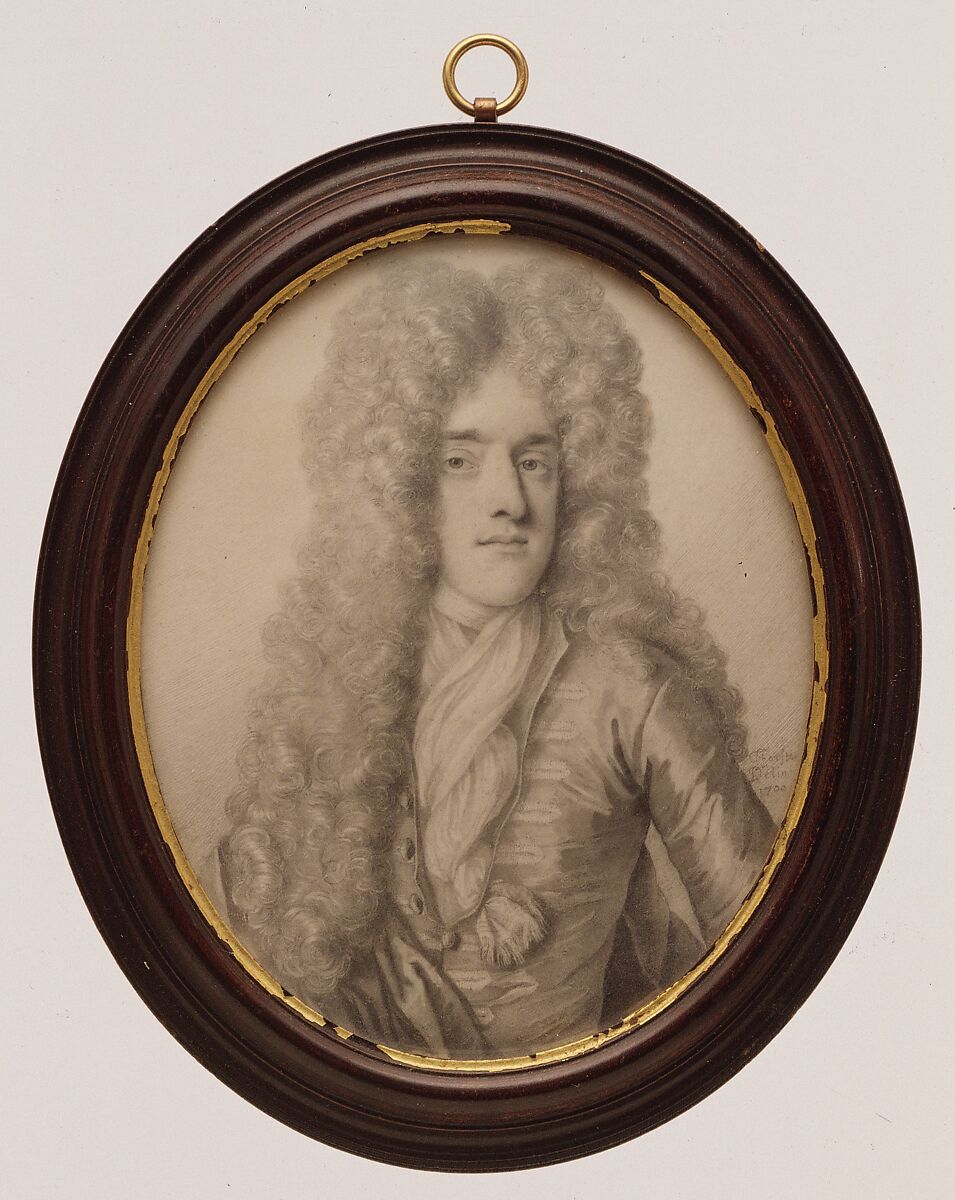 Portrait of a Man, Thomas Forster  British, Plumbago on vellum
