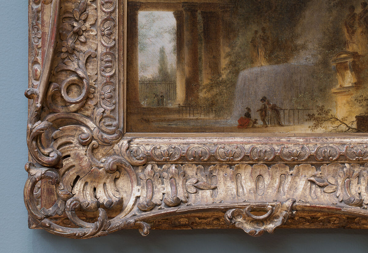 The Cascade, Jean Honoré Fragonard (French, Grasse 1732–1806 Paris), Oil on wood