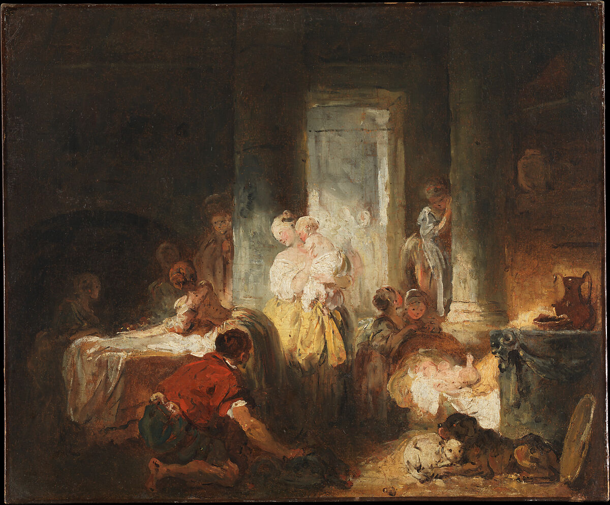 The Souvenir, Fragonard, Painting Reproduction 2960