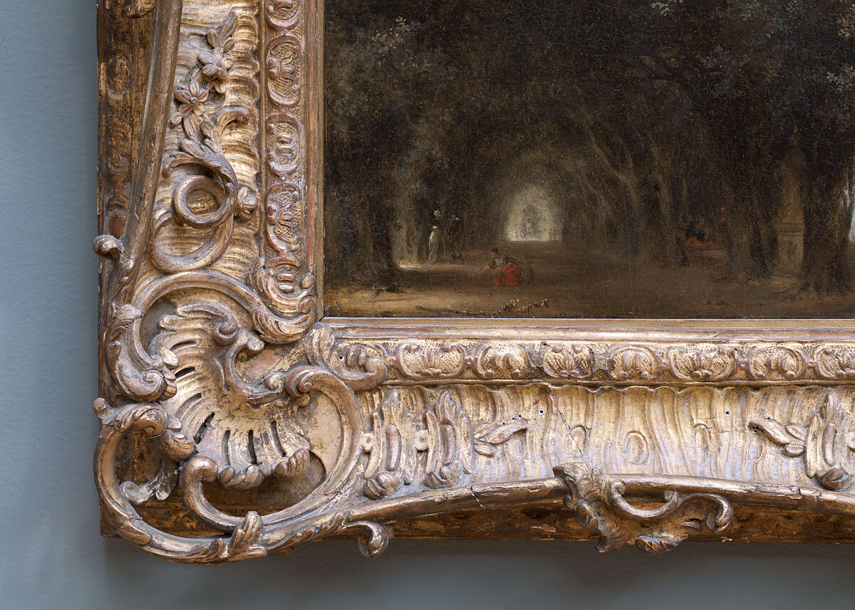 A Shaded Avenue, Jean Honoré Fragonard (French, Grasse 1732–1806 Paris), Oil on wood