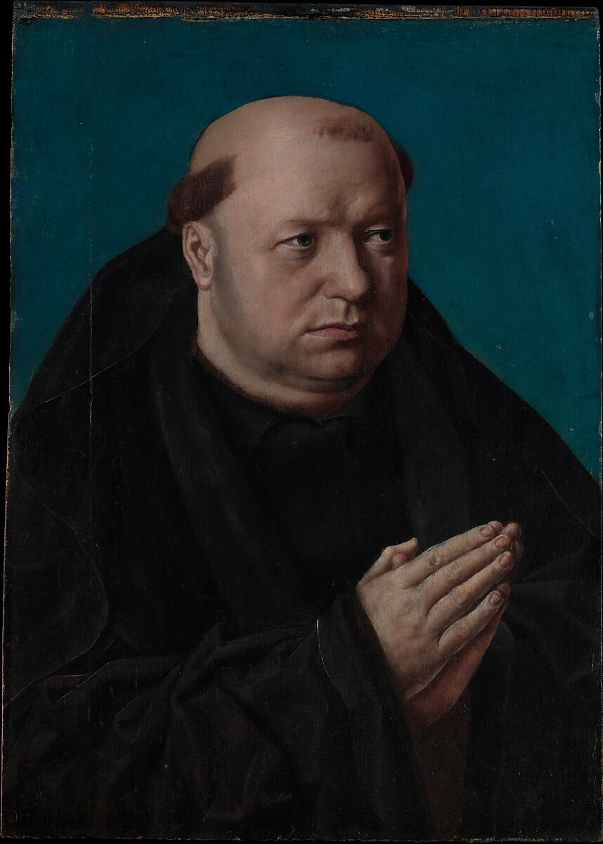 Portrait of a Monk in Prayer