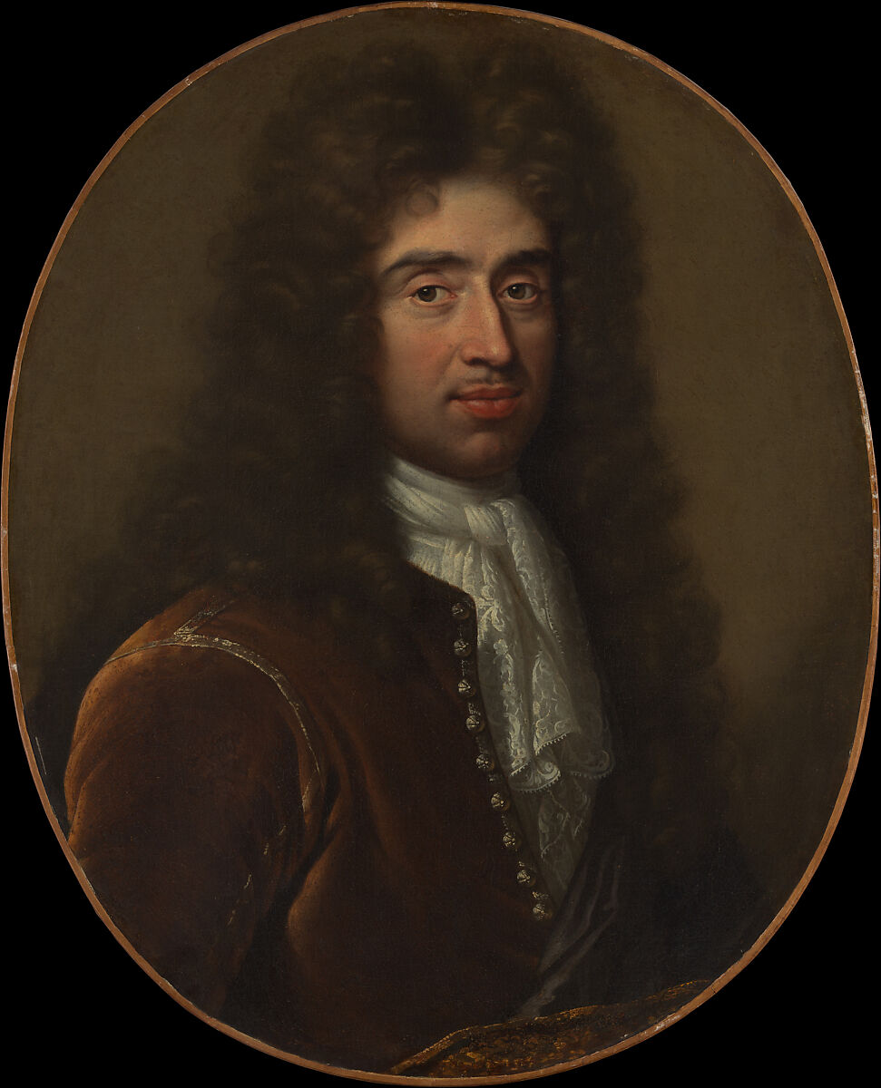 Portrait of a Man in a Brown Coat, French Painter (first quarter 18th century), Oil on canvas 