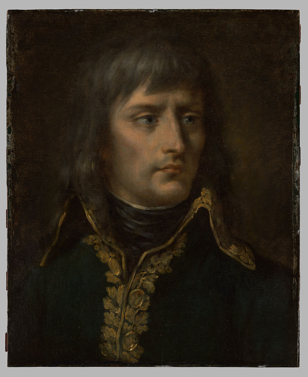 Napoleon Bonaparte (1769–1821), French Painter (mid-19th century), Oil on wood 