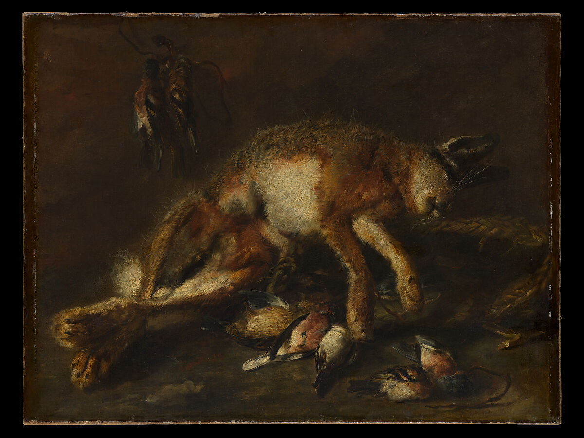 A Hare and Birds, Jan Fyt  Flemish, Oil on canvas
