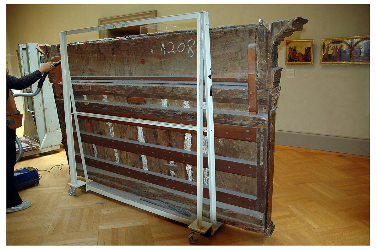 Madonna and Child Enthroned with Saints, Taddeo Gaddi (Italian, Florentine, active by 1334–died 1366), Tempera on wood, gold ground