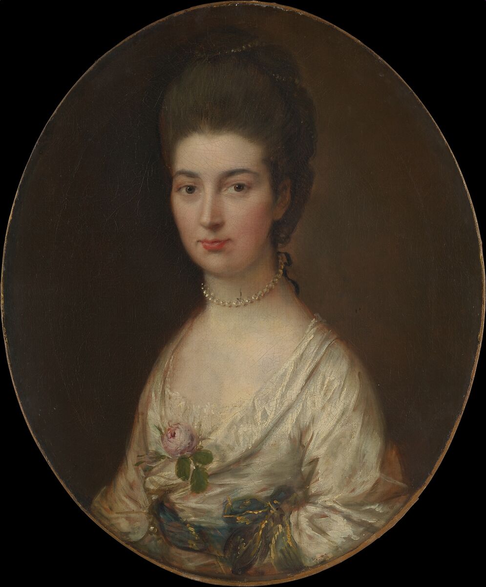 Mrs. Ralph Izard (Alice De Lancey, 1746/47–1832), Thomas Gainsborough (British, Sudbury 1727–1788 London), Oil on canvas 