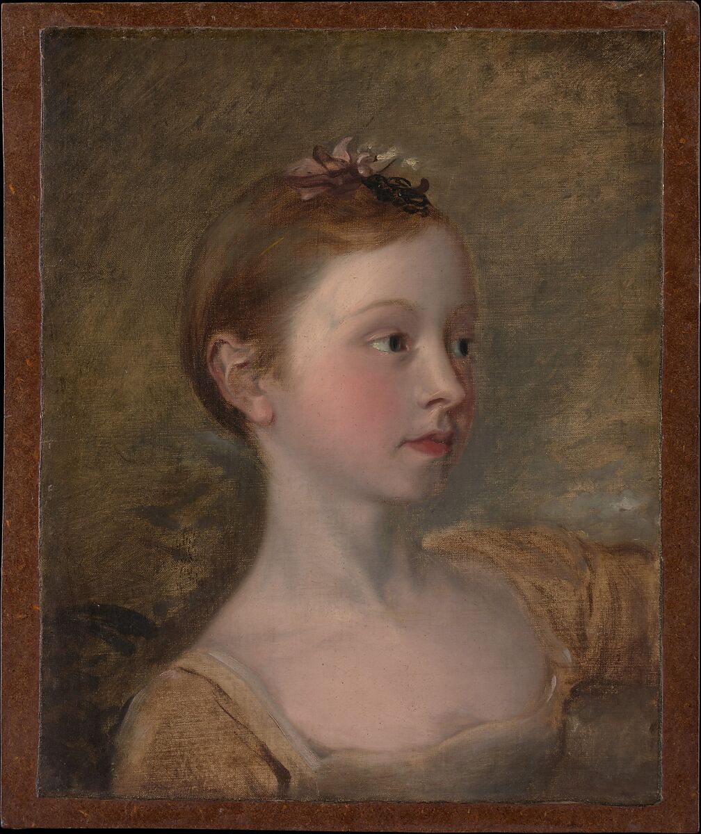 The Painter's Daughter Mary (1750–1826), Copy after Thomas Gainsborough (British, mid-19th century), Oil on canvas 