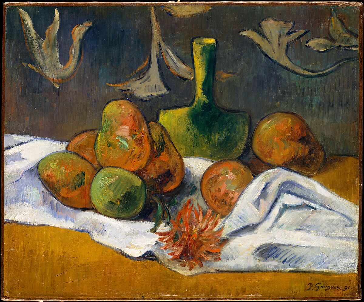 Still Life, Style of Paul Gauguin (French, late 19th century), Oil on canvas 