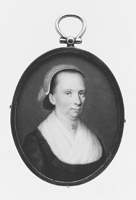 Portrait of a Woman, German Painter (ca. 1810), Ivory 