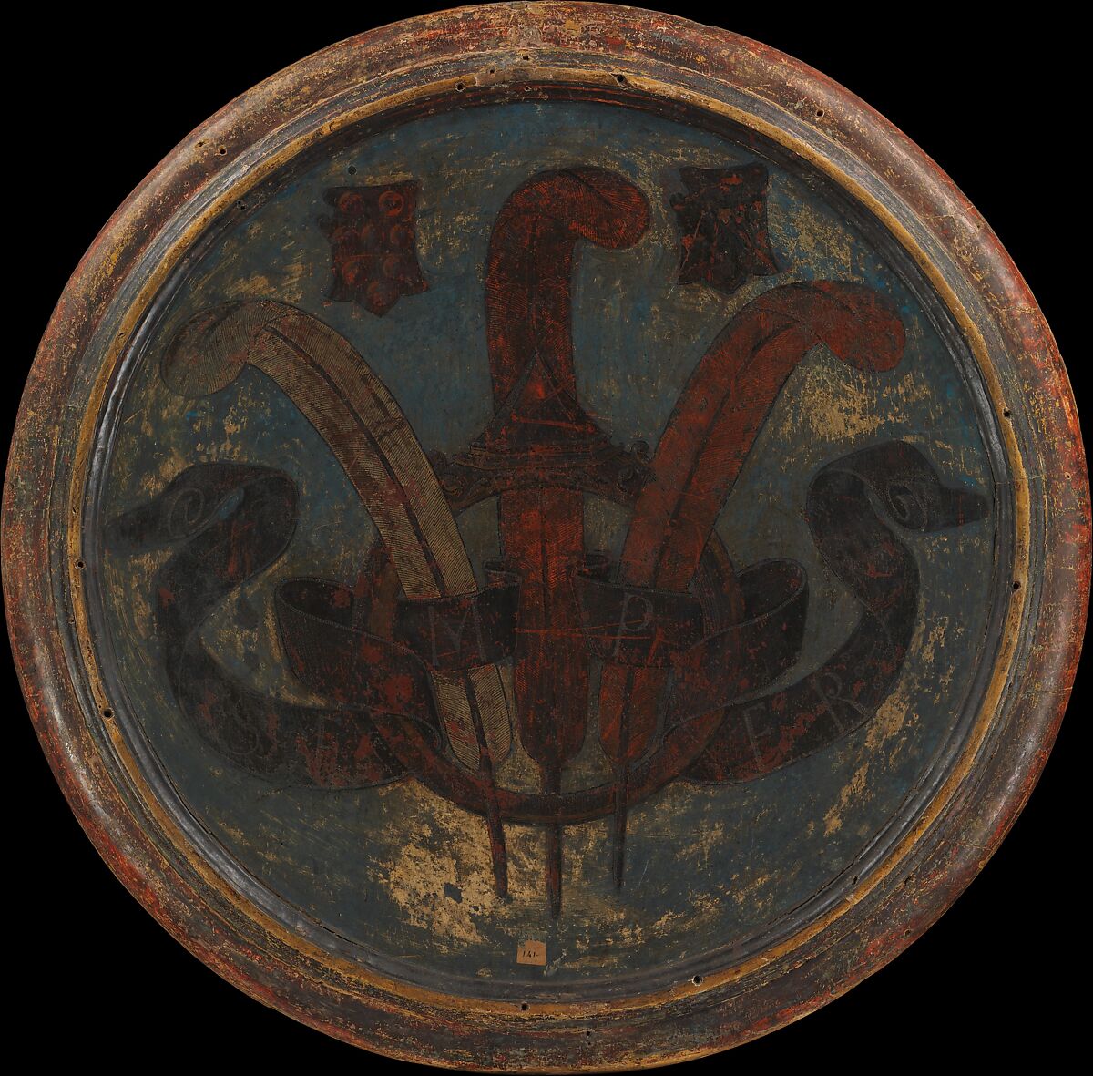 The Triumph of Fame; (reverse) Impresa of the Medici Family and Arms of the Medici and Tornabuoni Families, Giovanni di ser Giovanni Guidi (called Scheggia) (Italian, San Giovanni Valdarno 1406–1486 Florence), Tempera, silver, and gold on wood