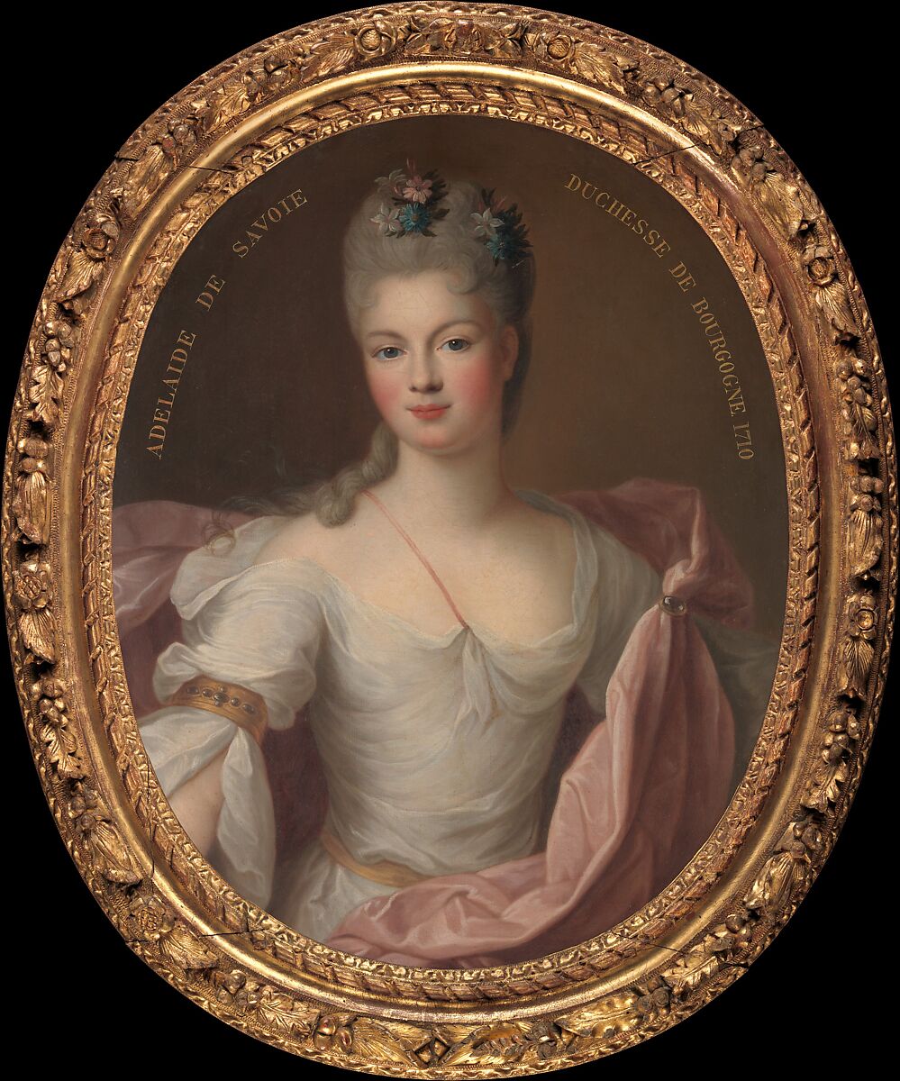 Marie Adélaïde de Savoie (1685–1712), Duchesse de Bourgogne, Pierre Gobert (French, Fontainebleau 1662–1744 Paris), Oil on canvas