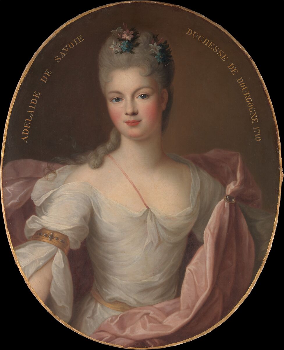 Marie Adélaïde de Savoie (1685–1712), Duchesse de Bourgogne, Pierre Gobert  French, Oil on canvas