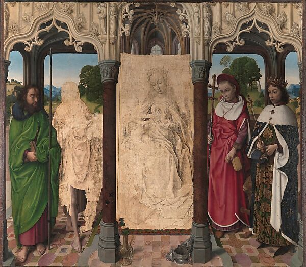 A Benedictine Monk, Circle of Hugo van der Goes (Netherlandish, early 1480s), Oil on wood