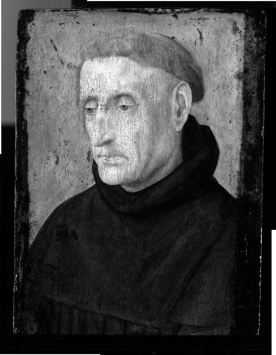 A Benedictine Monk, Circle of Hugo van der Goes (Netherlandish, early 1480s), Oil on wood