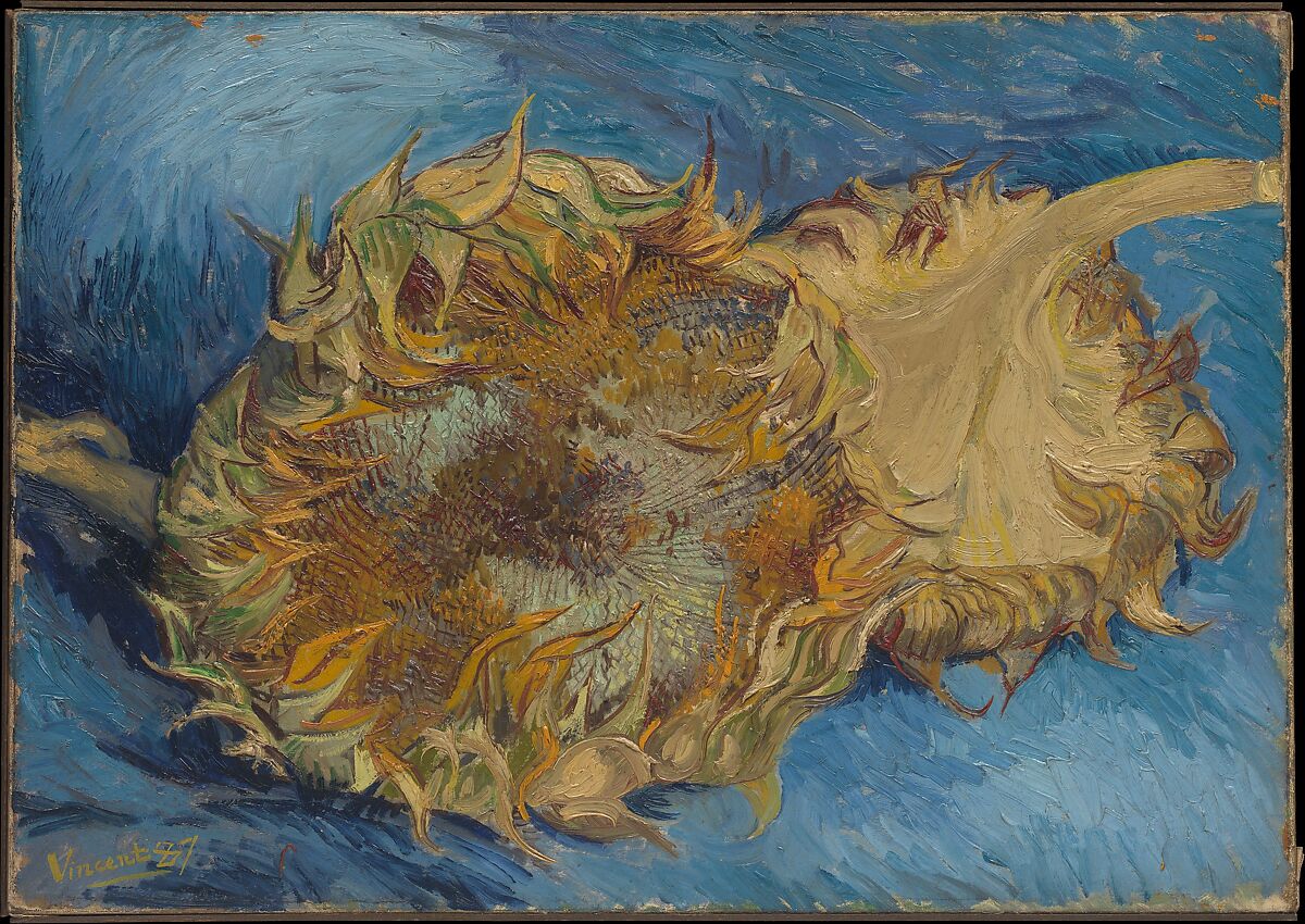 Sunflowers, Vincent van Gogh  Dutch, Oil on canvas