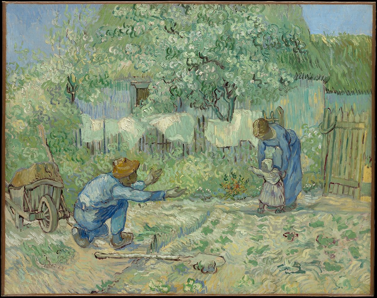 Wonderbaarlijk Vincent van Gogh | First Steps, after Millet | The Met LF-75