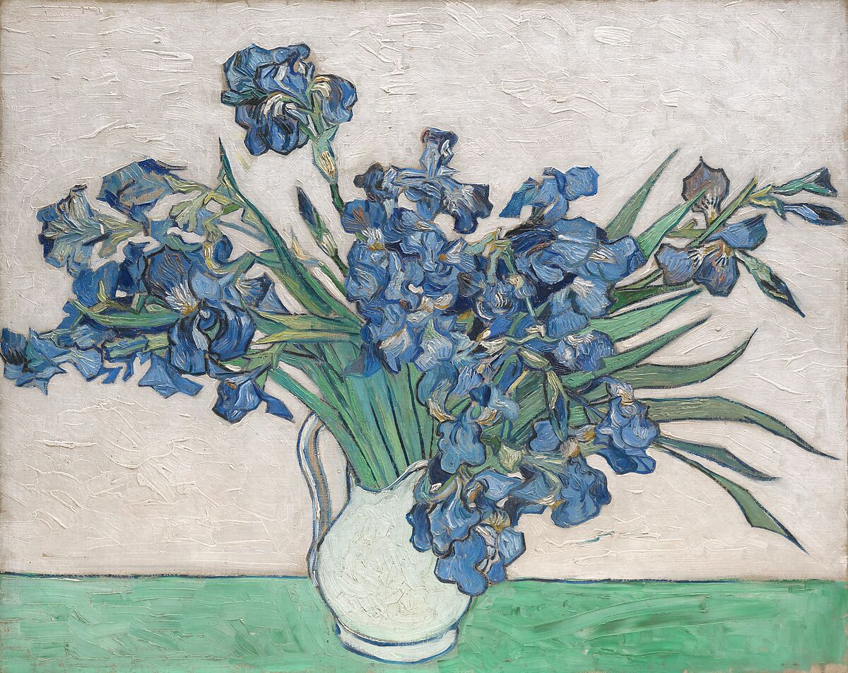 Irises, Vincent van Gogh  Dutch, Oil on canvas