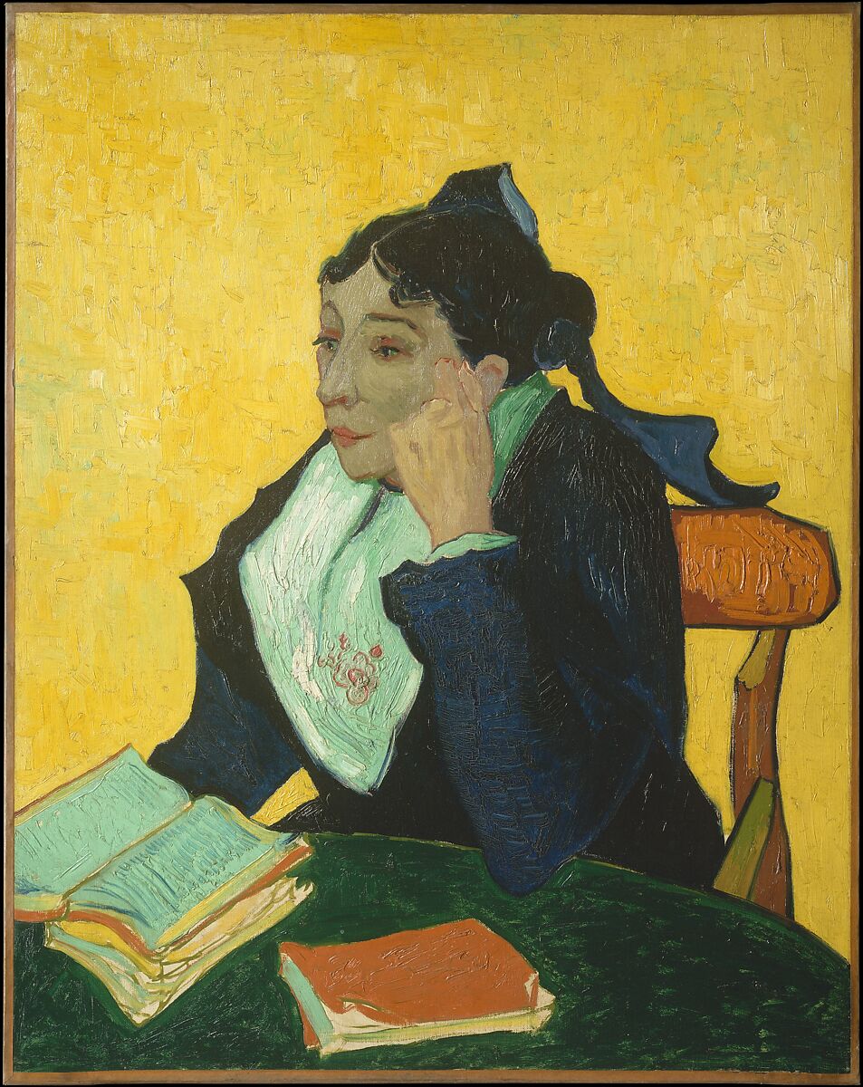 Vincent van Gogh | L'Arlésienne: Madame Joseph-Michel Ginoux (Marie Julien,  1848–1911) | The Metropolitan Museum of Art