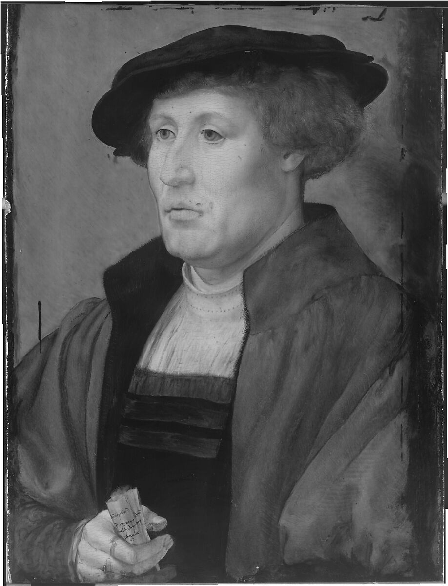 Portrait of a Man, Jan Gossart (called Mabuse) (Netherlandish, Maubeuge ca. 1478–1532 Antwerp (?)), Oil on wood