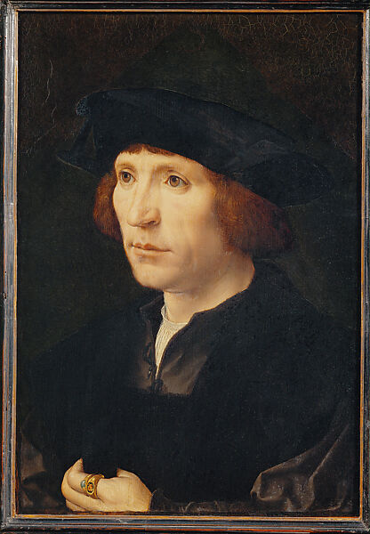 Portrait of a Man, Jan Gossart (called Mabuse) (Netherlandish, Maubeuge ca. 1478–1532 Antwerp (?)), Oil on wood