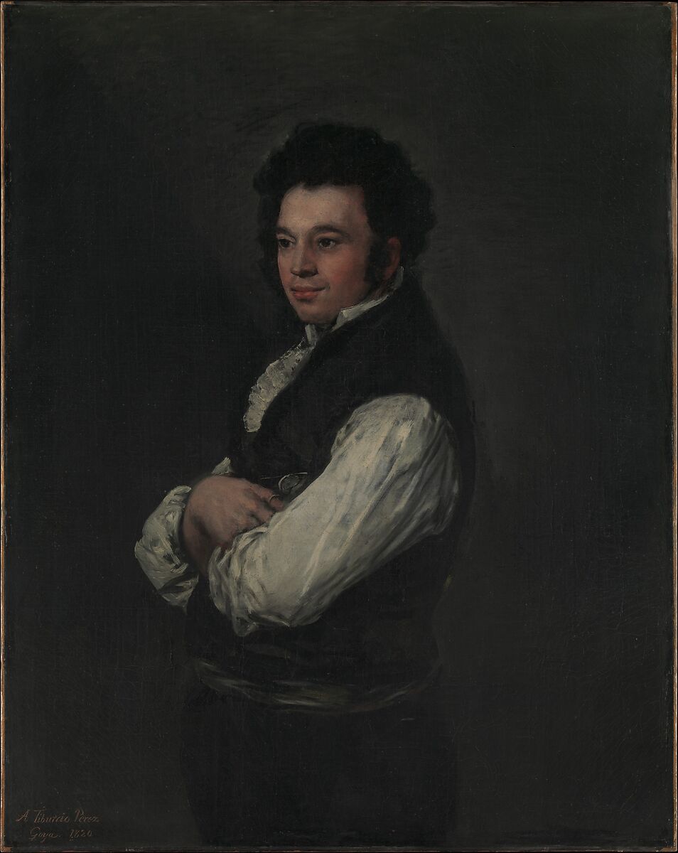 Tiburcio Pérez y Cuervo (1785/86–1841), the Architect, Goya (Francisco de Goya y Lucientes)  Spanish, Oil on canvas