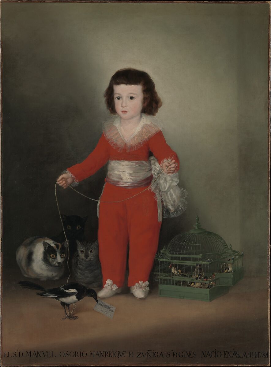Manuel Osorio Manrique de Zuñiga (1784–1792), Goya (Francisco de Goya y Lucientes) (Spanish, Fuendetodos 1746–1828 Bordeaux), Oil on canvas 