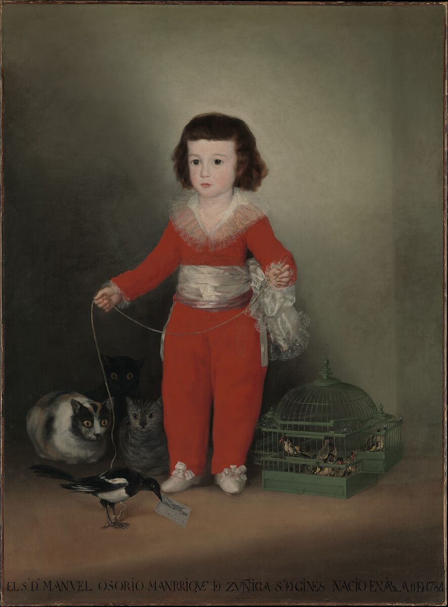 Manuel Osorio Manrique de Zuñiga (1784–1792), Goya (Francisco de Goya y Lucientes) (Spanish, Fuendetodos 1746–1828 Bordeaux), Oil on canvas