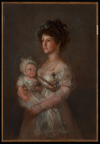 Infanta María Luisa (1782–1824) and Her Son Carlos Luis (1799–1883)