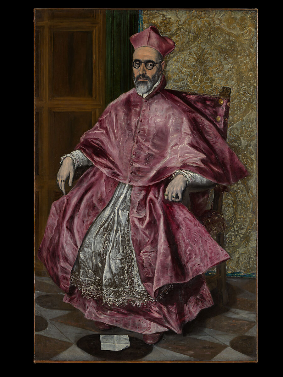 Cardinal Fernando Niño de Guevara (1541–1609), El Greco (Domenikos Theotokopoulos) (Greek, Iráklion (Candia) 1541–1614 Toledo), Oil on canvas 