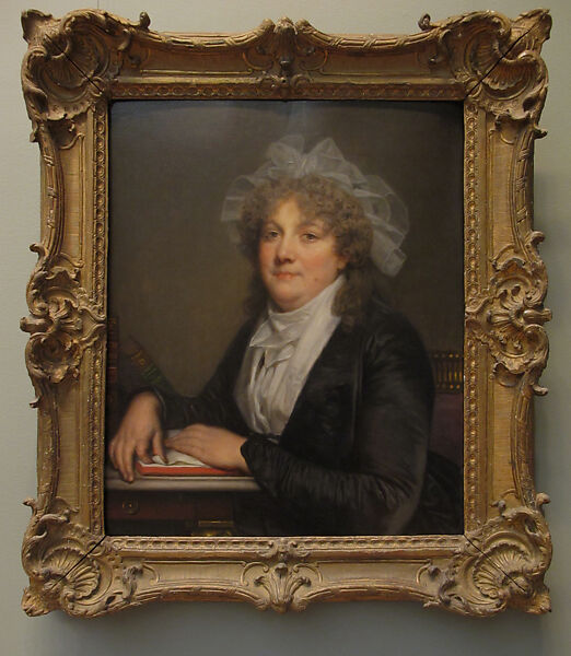 Madame Jean-Baptiste Nicolet (Anne Antoinette Desmoulins, 1743–1817), Jean-Baptiste Greuze (French, Tournus 1725–1805 Paris), Oil on wood