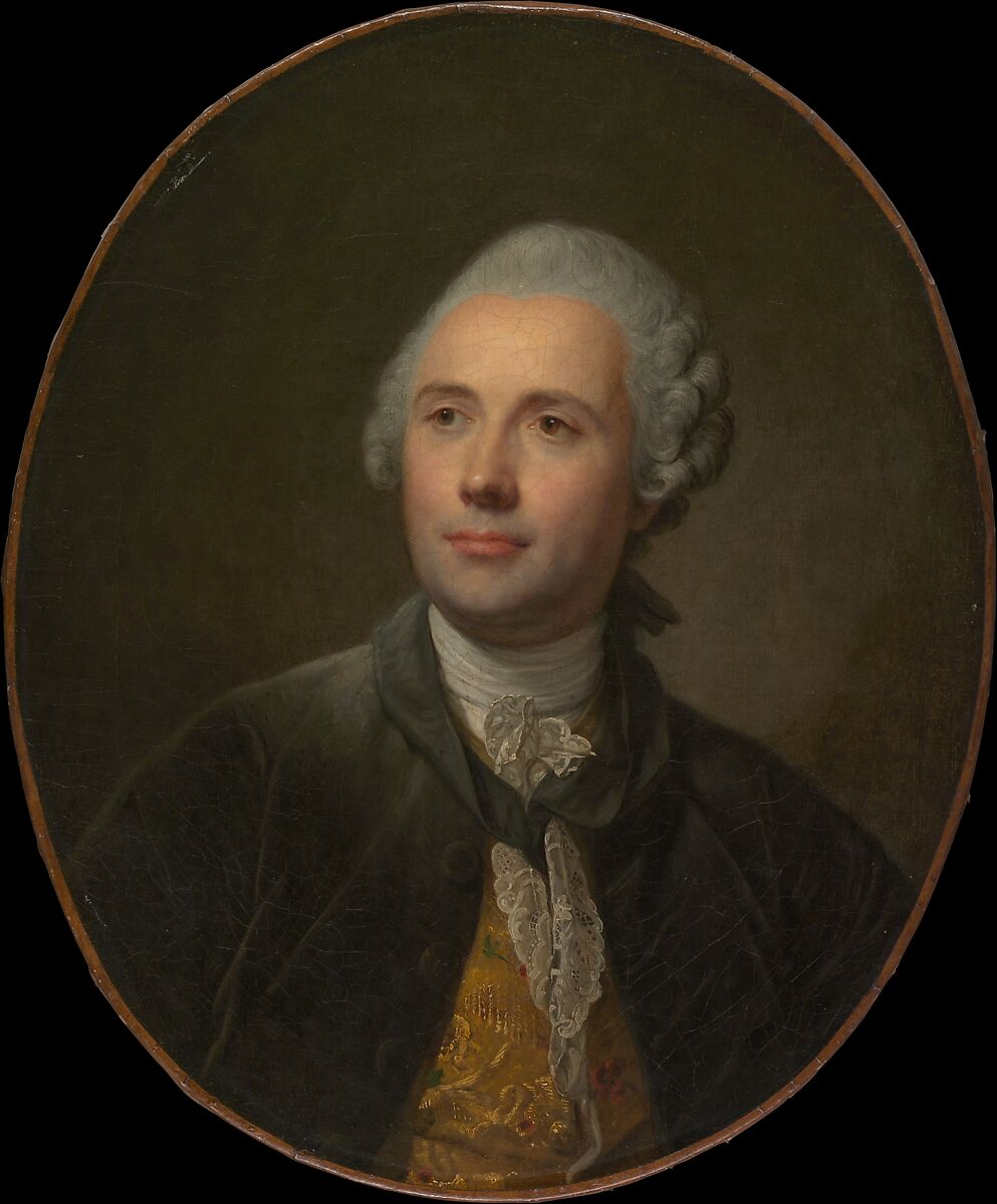 Jean Jacques Caffiéri (1725–1792), Jean-Baptiste Greuze  French, Oil on canvas