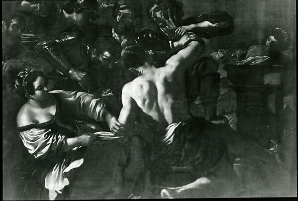 Samson Captured by the Philistines, Guercino (Giovanni Francesco Barbieri) (Italian, Cento 1591–1666 Bologna), Oil on canvas