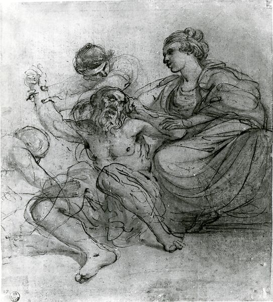 Samson Captured by the Philistines, Guercino (Giovanni Francesco Barbieri) (Italian, Cento 1591–1666 Bologna), Oil on canvas