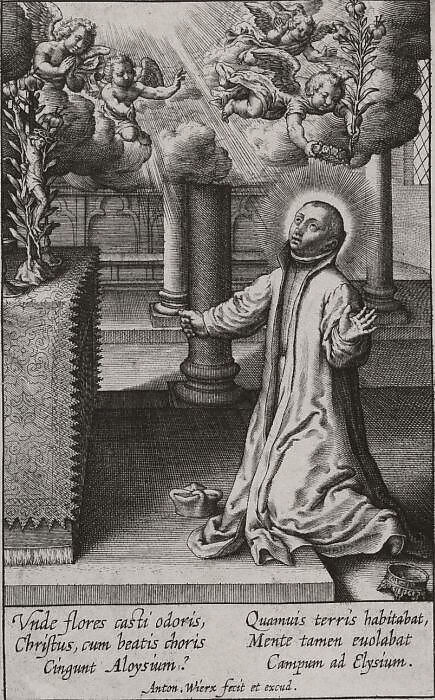 The Vocation of Saint Aloysius (Luigi) Gonzaga, Guercino (Giovanni Francesco Barbieri) (Italian, Cento 1591–1666 Bologna), Oil on canvas