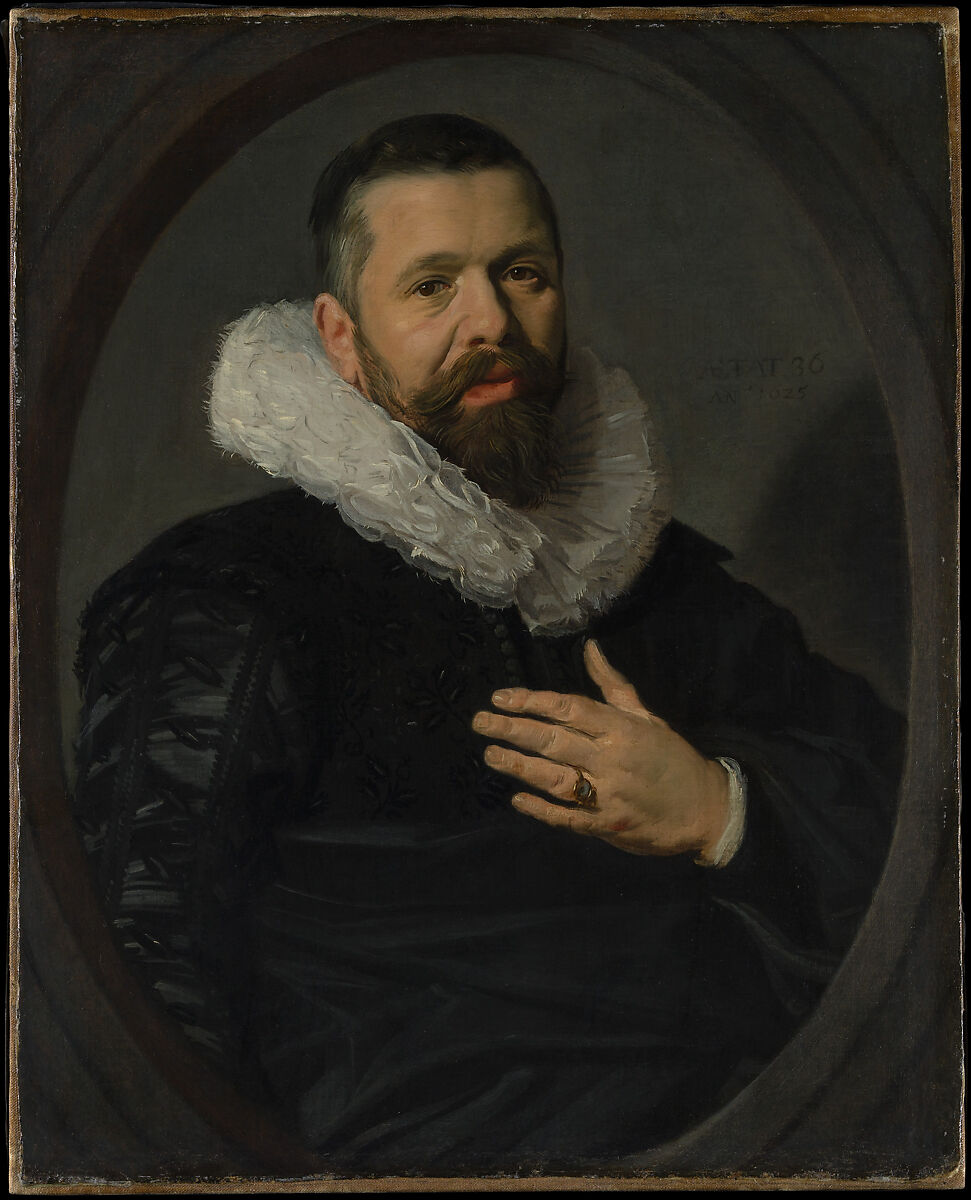 Portrait of a Bearded Man with a Ruff, Frans Hals (Dutch, Antwerp 1582/83–1666 Haarlem), Oil on canvas 